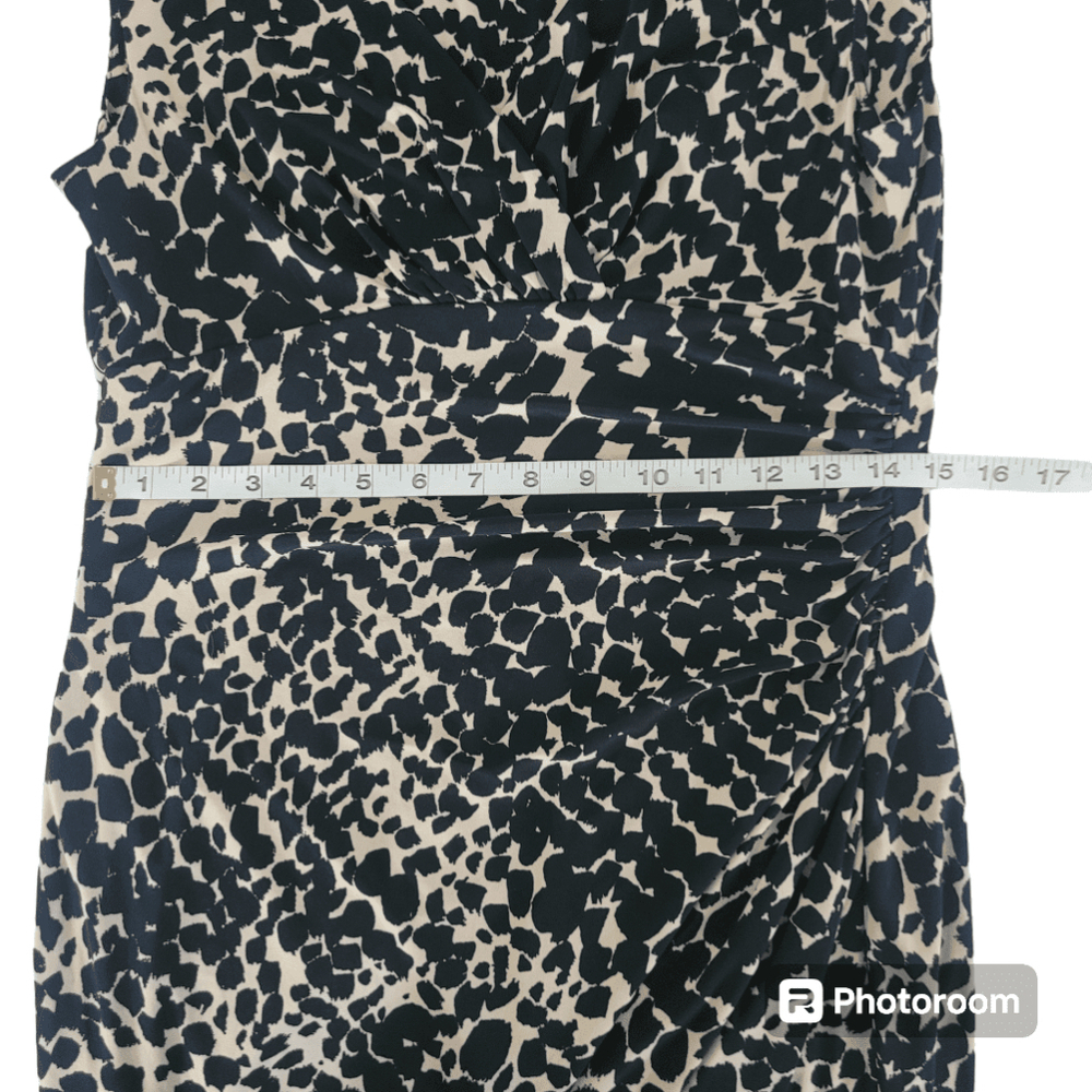 Women's Ralph Lauren Dress - Size 10 - Black/Tan - Picture 6 of 9